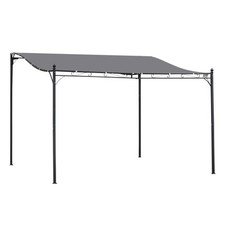4x3 M Canopy Metal Wall Gazebo