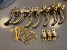 Solid Brass window casement handles