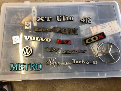 Used car badges job lot - used,