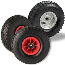 2x Pneumatic Wheel 10" Tyre