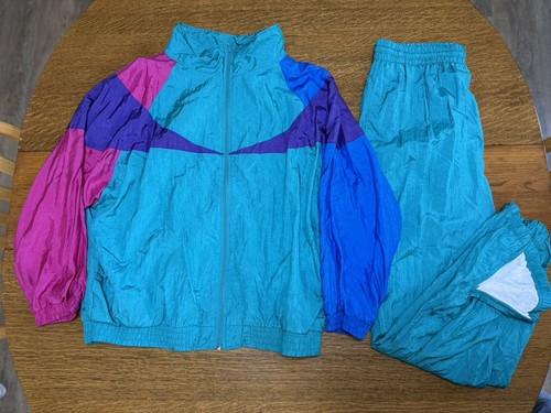 Vintage 90s zipper nylon - vintage,