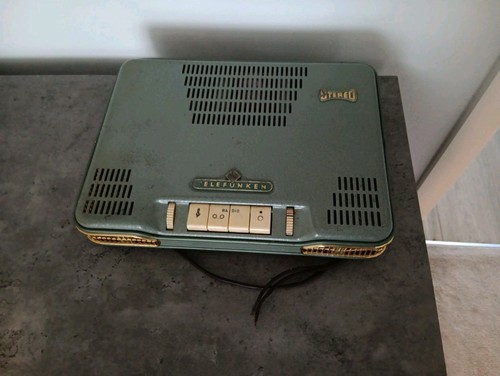 Telefunken s81 tube amplifier - telefunken,