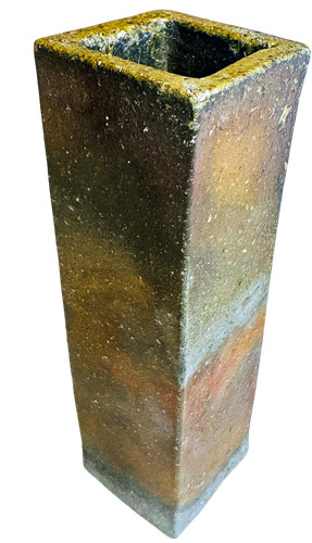 Keiyu shibabe bizen ware vase - keiyu,