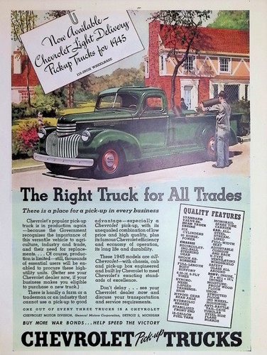 Original 1945 vintage print - 1945,
