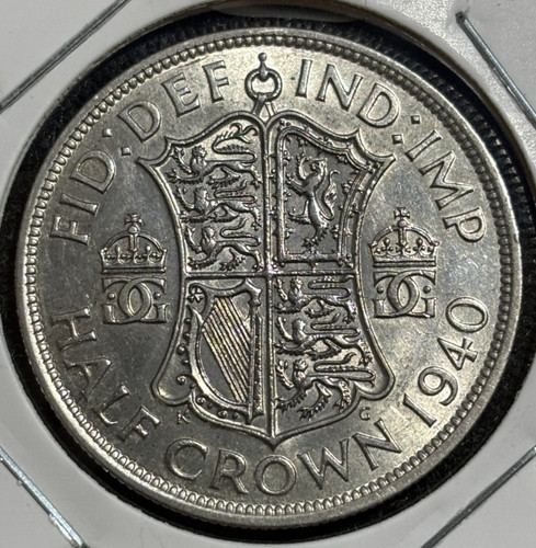 1940 half crown george - 1940,,