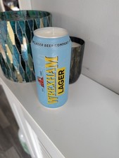 Upcycled Wrexham Lager Can Candle Eco Friendly Soy Wax