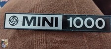 BRITISH LEYLAND MINI 1000 CAR BADGE EMBLEM LOGO CLASSIC MINI