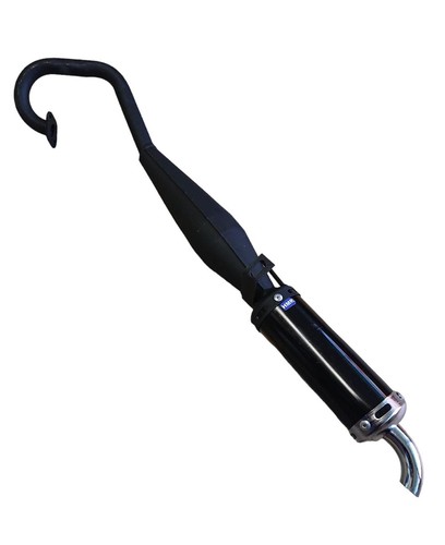 Exhaust black chrome pocket - exhaust,