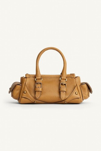 Zara mini 100 leather bowling - leather,