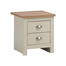 Cream Oak Bedroom Furniture Set Chest of Drawers Wardrobe Bedside Table