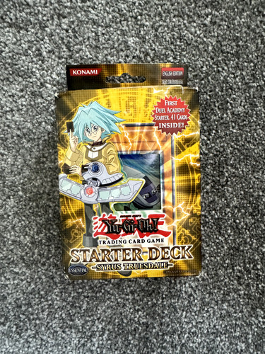 Yugioh starter deck syrus - deck,