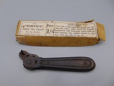 VINTAGE THE SERVICE SAFETY TIN