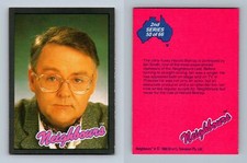Ian Smith - Harold Bishop #50 Neighbours 2nd Series Topps 1988 Trading Card