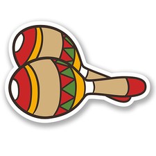 10cm mexican maracas vinyl - 10cm,