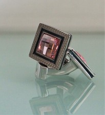 Tateossian Square Pink Large