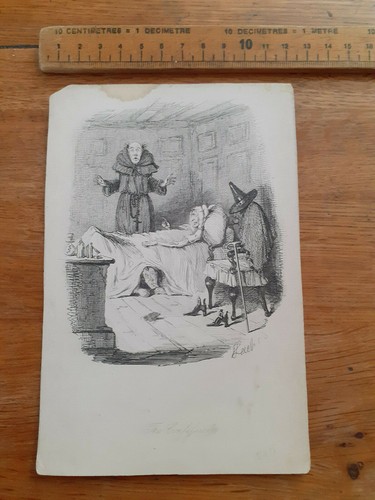 1850 john leech print - leech,