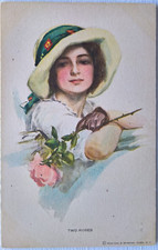 Two Roses. Harrison Fisher