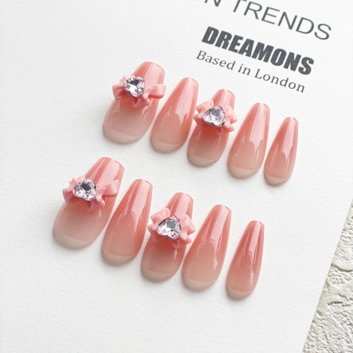 Pink hand painted fake - pink,