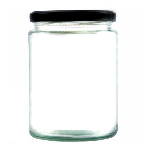 Large jam jars - jam, with