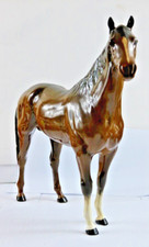 LARGE  BESWICK ENGLAND HORSE HUNTER BROWN GLOSS MODEL No. 1734  30cm high