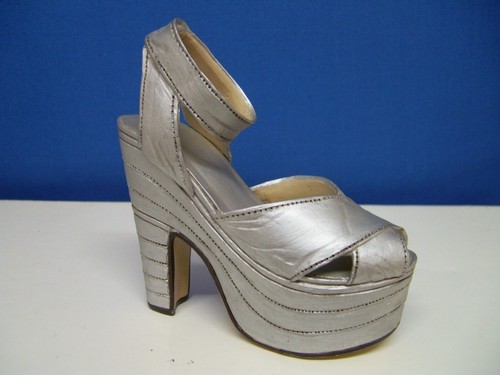 Just the right shoe silver - just,