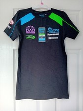 T-SHIRT Kawasaki Racing Team Bike MotoGP BSB Womens T-Shiirt NEW! Ladies Black