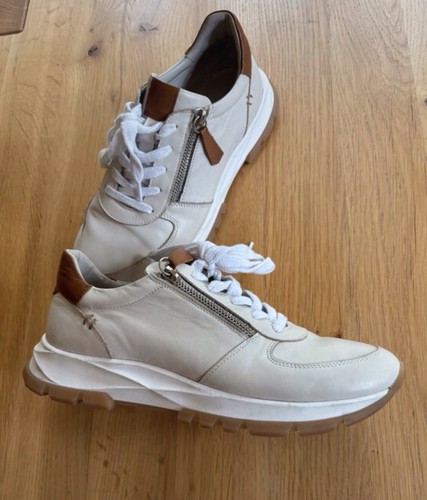 Shoon moda pelle white - @,