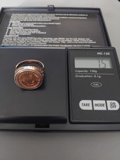 Super rare 22ct gold 1/10 Th Krugerrand Gold Ring size R/S 