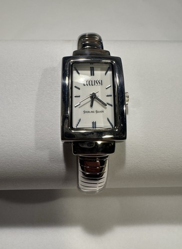 Ecclissi sterling silver watch - silver,