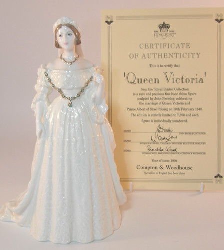 Coalport royal brides - coalport, figurine