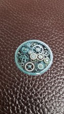 Custom gel domed gear rotary