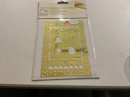 Embossing stencil christmas - embossing,