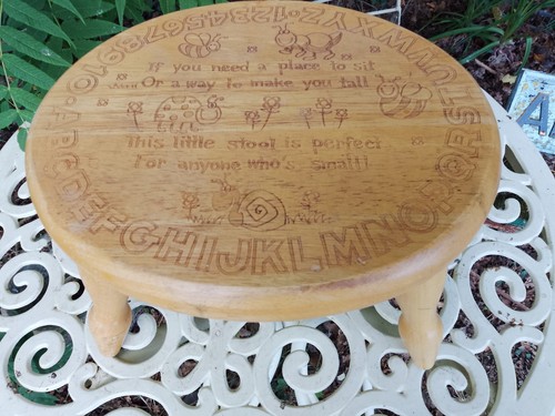 Childs carved beech - beech, wood