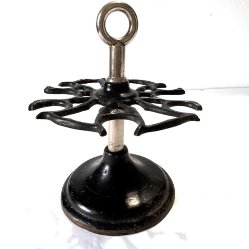 Antique metal rubber stamp - rubber,