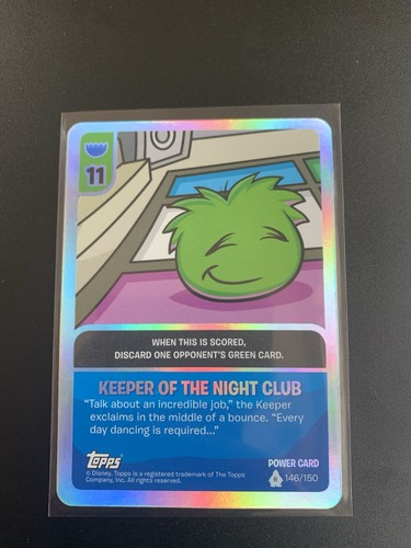 Club penguin card jitsu keeper - club,