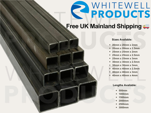 Mild steel box - mild, section