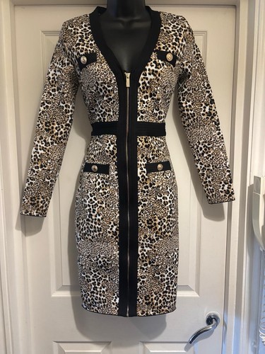 Karen millen leopard jacquard - karen,