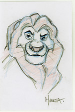 Luis Huerta Lion King Sketch