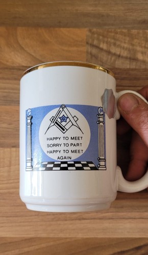Masonic tankard - masonic,