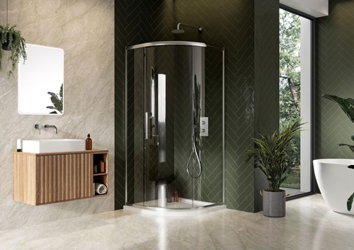 Scudo single door quadrant - single,