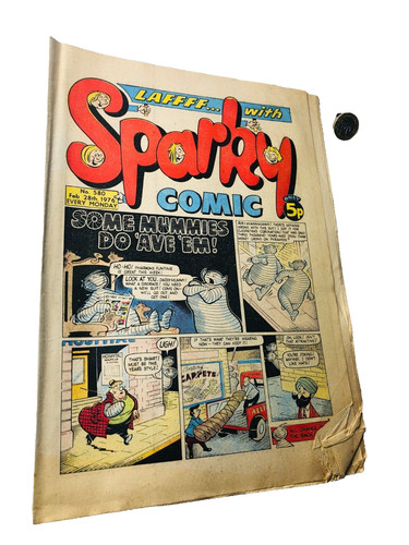 Comic sparky february - comic, 1976
