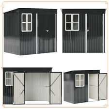 8x5ft 7x4ft 5x3ft Outdoor Large Metal Shed Garden Tools Bike Storage Shed House