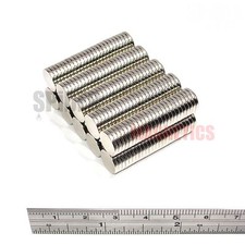 250 Strong Magnets 10x1.5 mm