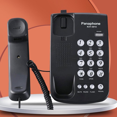 Desk corded landline phone - desk,