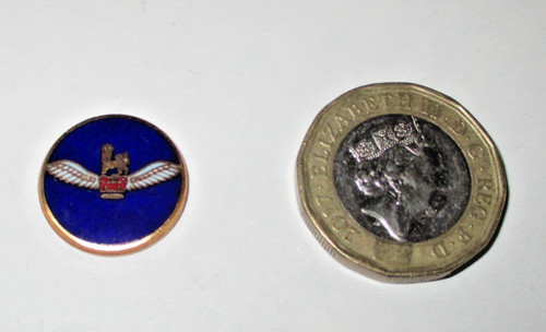 Unusual vintage raf enamel - vintage,