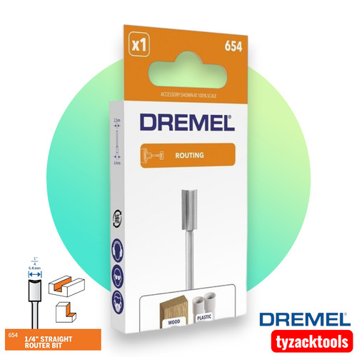 Dremel 654 hss - 654, straight