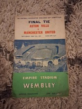 1957 Fa Cup Aston Villa Vs Man