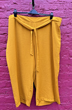 Bonmarche Dark Yellow Wide Leg