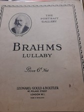 BRAHMS/ LULLABY/ PIANO SOLO