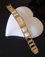 MORGAN Ladies Square Dial Gold  Bracelet Watch